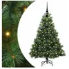 Sapin de Noël artificiel avec 150 LED Vert 120 cm PE et PVC vidaXL