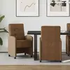 vidaXL vidaXL Chaises de salle à manger 2 pcs Marron 57 x 67 x 98 cm