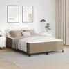 vidaXL Lit Autre Cappuccino 140 x 190 cm Faux cuir