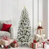 Prolenta Maison Exclusive - Sapin de Noël artificiel, blanc, 150 cm
