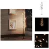 vidaXL Sapin à LED avec fleurs de cerisier Blanc chaud 368 LED 300 cm ...