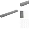 Vidaxl - Grillage pour volière Acier galvanisé 25x1,2 m Argenté - Clôt...