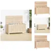 vidaXL Coffre de jardin 115x49x60 cm Pin massif - Coffres de jardin