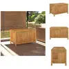 vidaXL Coffre de jardin 90x52x55 cm Bambou - Coffres de jardin