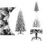 vidaXL Sapin de Noël artificiel enneigé 150 cm PVC&PE - Sapins de Noël