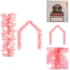 Vidaxl - Guirlande de Noël avec lumières led 10 m Rose - Guirlande De ...