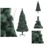 vidaXL Sapin de Noël artificiel avec support Vert 120 cm PET - Sapins ...