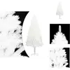 vidaXL Sapin de Noël artificiel Aiguilles naturelles Blanc 240 cm - Sa...