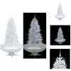 vidaXL Sapin de Noël à neige avec pied parapluie blanc 190 cm - Sapins...