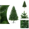 vidaXL Sapin de Noël artificiel Aiguilles naturelles 180 cm Vert - Sap...