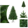vidaXL Sapin de Noël artificiel Aiguilles naturelles 210 cm Vert - Sap...