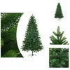 vidaXL Sapin de Noël artificiel Aiguilles naturelles 150 cm Vert - Sap...
