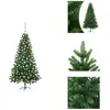 vidaXL Sapin de Noël artificiel avec éclairage & boules 150 cm Vert - ...