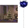 vidaXL Guirlande lumineuse avec 400 LEDs bleu 40 m 8 effets lumineux -...