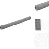 vidaXL Grillage pour volière Acier galvanisé 25x1,5 m Argenté - Clôtur...