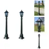 Vidaxl - Lampes de jardin 2 pcs 105 cm - Lampe De Jardin - Éclairage E...