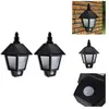 Applique murale solaire avec capteur de mouvement 2 pcs - Lampe Solair...