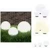 Jeu de lampe boule à led 3 pcs pmma sphérique 20/30/40 cm - Lampes De ...