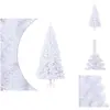 vidaXL Sapin de Noël artificiel avec support 180 cm 620 branches - Sap...