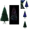 vidaXL Sapin de Noël artificiel avec support Vert 150 cm fibre de verr...