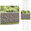 Vidaxl - Mur en gabion avec couvercles Acier galvanisé 60x50x100 cm - ...