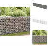 vidaXL Mur de gabion Acier galvanisé 630x30x100 cm - Mur De Gabion - C...