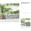 Vidaxl - Mur à gabion avec couvercles Acier galvanisé 900x50x50 cm - M...