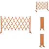 Clôture en treillis de jardin Orange 150x80 cm Bois de sapin - Clôture En Bois - Clôture Jardin - Clôture Treillis - Clôture Extensible - Clôture