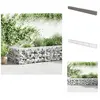 Mur à gabion avec couvercles Acier galvanisé 600x30x50 cm - Mur En Gab...