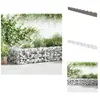 vidaXL Mur de gabion Acier galvanisé 630x30x50 cm - Mur En Gabion - Cl...