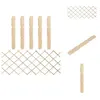 vidaXL Clôtures en treillis 5 pcs Bois de sapin massif 180x80 cm - Clô...