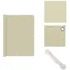 vidaXL Cran de balcon Crème 120x500 cm Tissu Oxford - Écran De Balcon ...