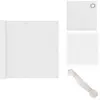 Vidaxl - cran de balcon Blanc 90x300 cm Tissu Oxford - Paravent Balcon...