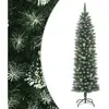The Living Store Arbre de Noël artificiel avec support Svelte 240 cm P...