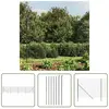 Clôture en treillis métallique anthracite 1,4x10 m - Clôture Métal - Clôture Jardin - Clôture Rigide - Clôture Anthracite - Clôture Sécurité - The
