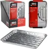 Electrodepot Barquettes Aluminium Pour Barbecue X 4 Pièces