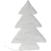 Sapin décoratif en tissu avec led, 30 cm