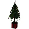 LIFETIME Basics - arbre de noël avec led, blanc chaud, fonctionné par batterie, 70 cm.