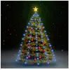 Guirlande lumineuse d'arbre de Noël 180 led Bleu 180 cm - The Living S...
