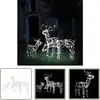 The Living Store - Cordon lumineux de Noël 3 pcs Rennes 229 led