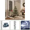 Guirlande lumineuse à LED groupées 2000 LED Blanc froid 17m PVC - The ...