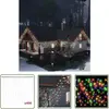 The Living Store - Rideau lumineux à glaçons led 10m 400LED Multicolor...