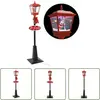 Lampadaire de Noël avec Père Noël 180 cm led - The Living Store