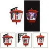 Lampe murale de Noël lumières LED et Père Noël Rouge 40x27x45cm - The ...