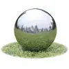 Sphère de fontaine de jardin avec led Acier inoxydable 20 cm The Living Store Argent