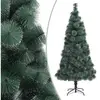 The Living Store Arbre de Noël artificiel avec support Vert 180 cm PET