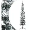 The Living Store Semi-sapin de Noël artificiel avec neige Svelte 180 c...