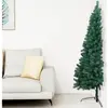 The Living Store Demi-sapin de Noël artificiel avec support Vert 240 c...