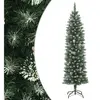 The Living Store Arbre de Noël artificiel avec support Svelte 210 cm P...