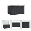 The Living Store boîte de jardin anthracite 149 x 99 x 93 cm